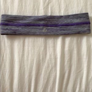 purple lululemon headband